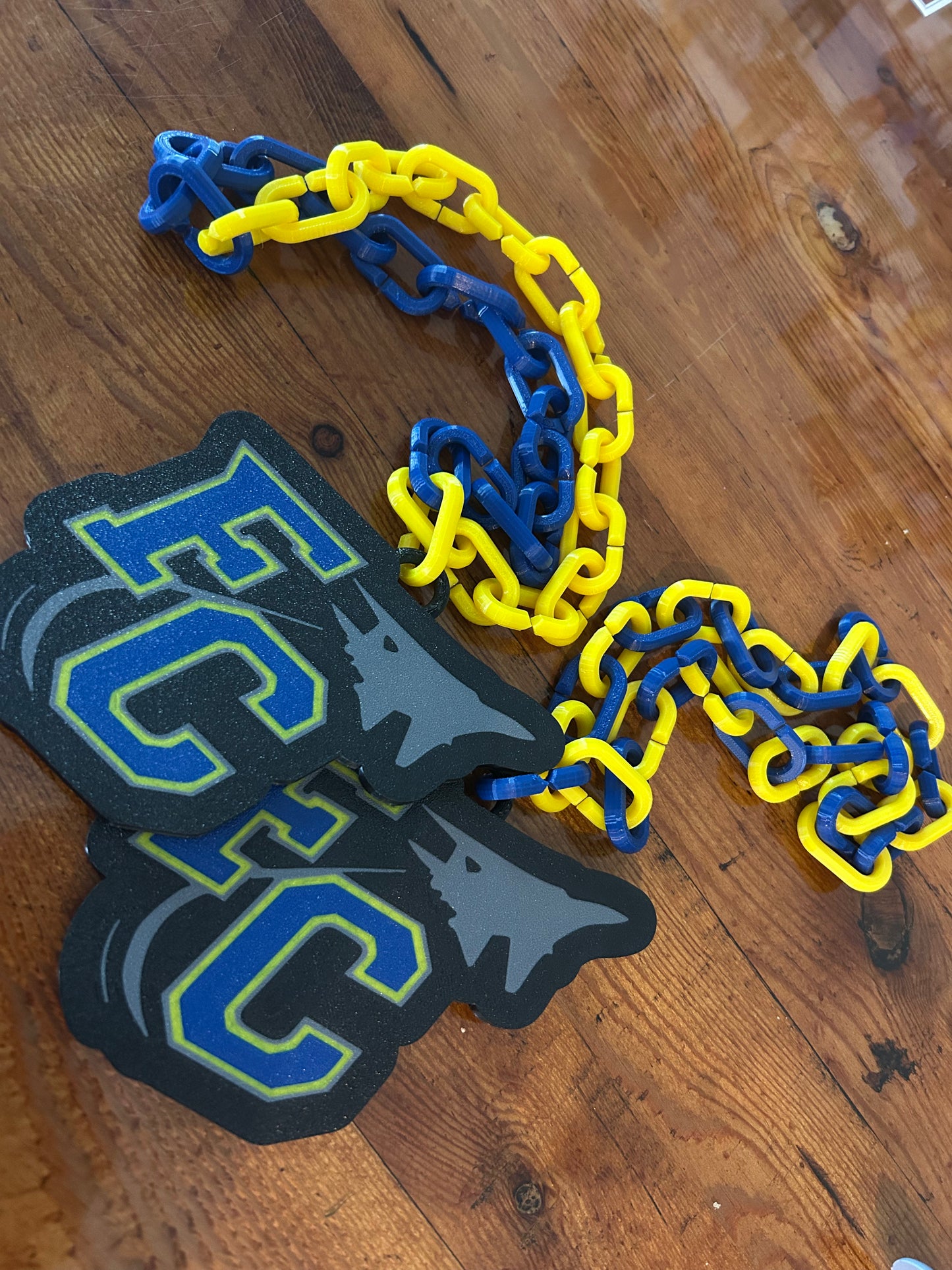 Custom Logo Medallion and Chain